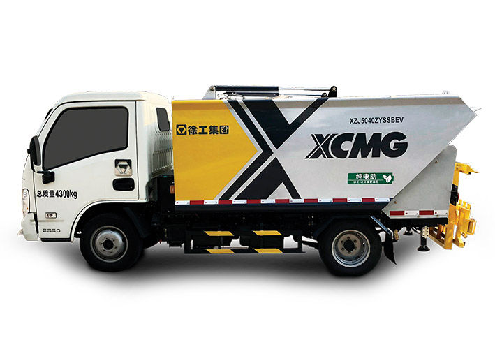纯电动紧缩式渣滓车（高位上料） XGH5080ZYSNBEV
